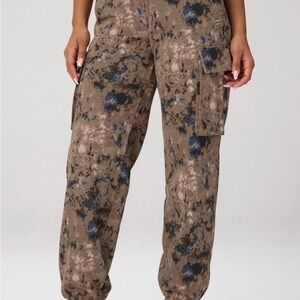 Fabletics Camouflage Joggers in Brown and Blue